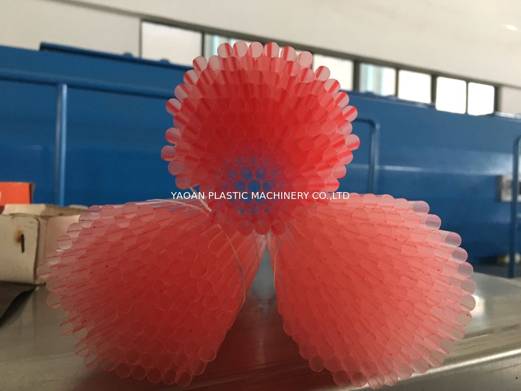 CE Approved Plastic Rattan Drinking Straw Making Machine ABB Brand Inverter