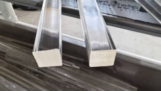 Dây chuyền ép đùn thanh thanh PMMA acrylic trong suốt