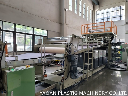 Máy ép đùn tấm vali hiệu quả cao Tiêu thụ điện năng tùy chỉnh 380V