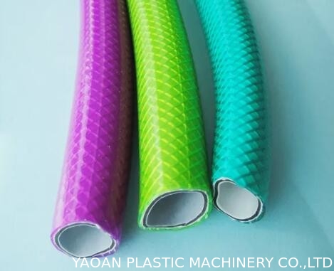 Đường dây sản xuất ống chữa cháy linh hoạt PVC ống xả khí da rắn