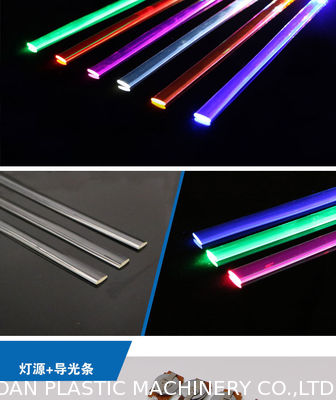 AF-65 TPU Solid Sticks Bar & Tubes Extrusion Production Line cho dải hướng dẫn đèn LED