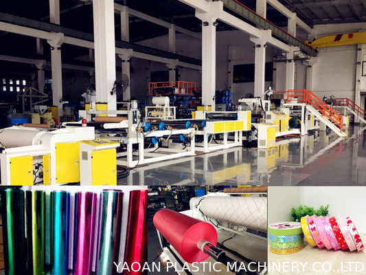 AF-1000mm PP Jumbo Roll Ribbon Film Film Máy ép đùn để đóng gói quà tặng
